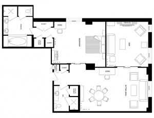 The Windsor Arms Hotel Suite Floor Plan