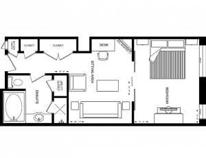 The Windsor Arms Hotel Suite Floor Plan