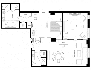 The Windsor Arms Hotel Suite Floor Plan