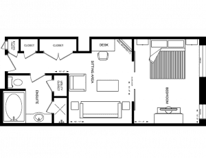 The Windsor Arms Hotel Suite Floor Plan