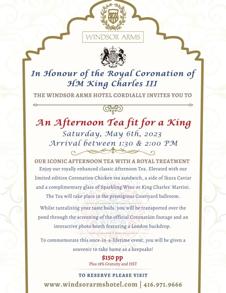 Coronation Afternoon Tea for WA Website