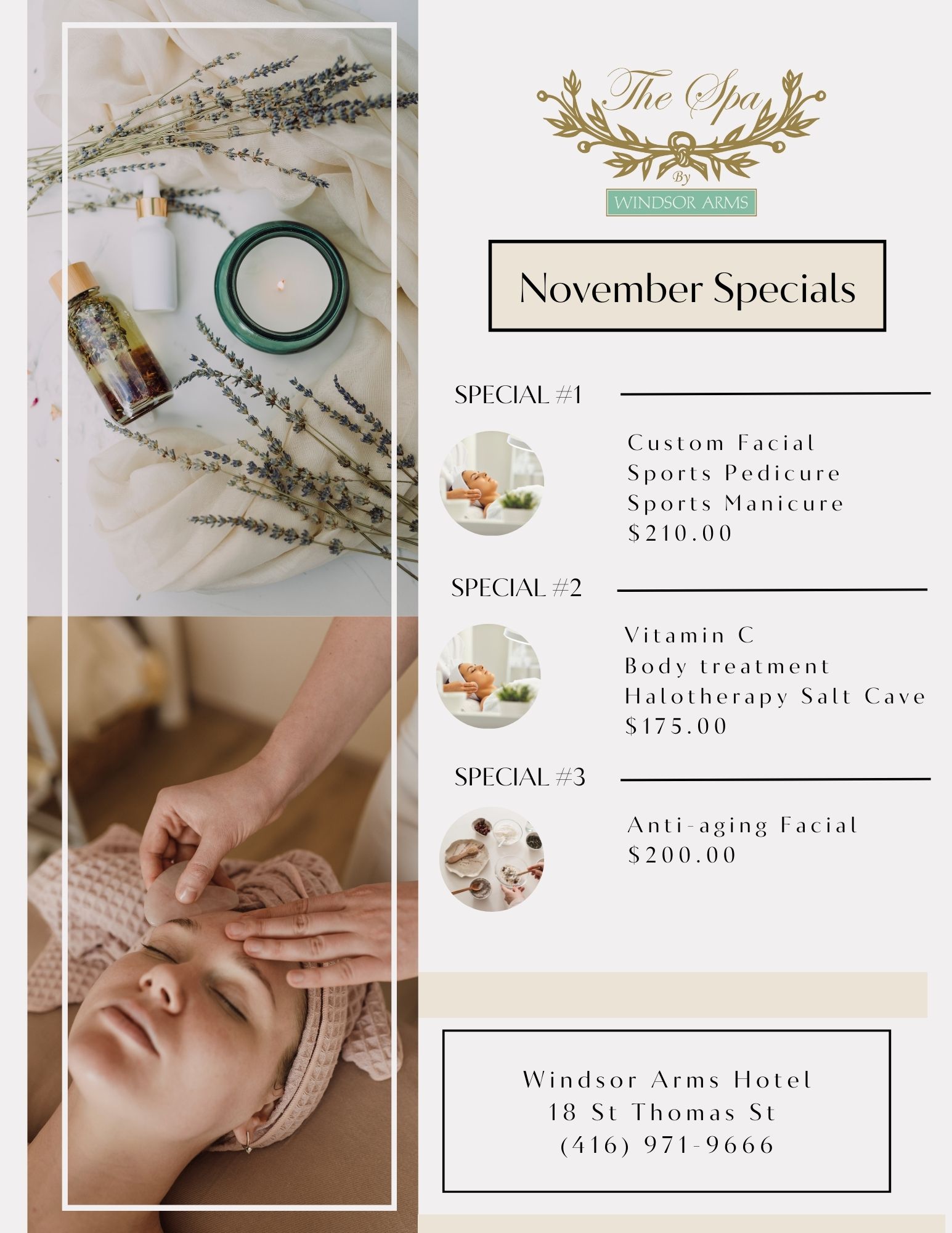 November Spa Promotions