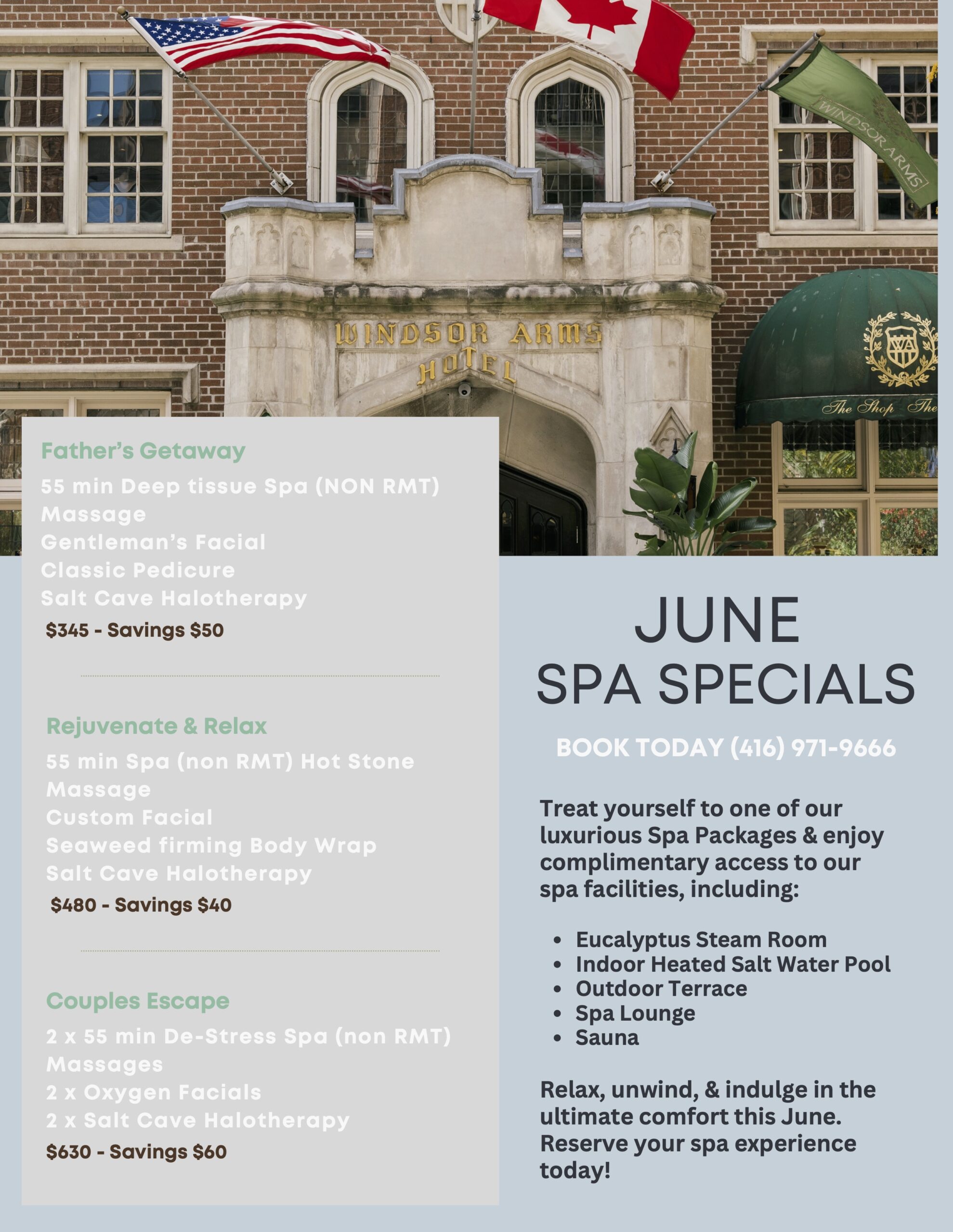June Spa Specials June Spa Specials