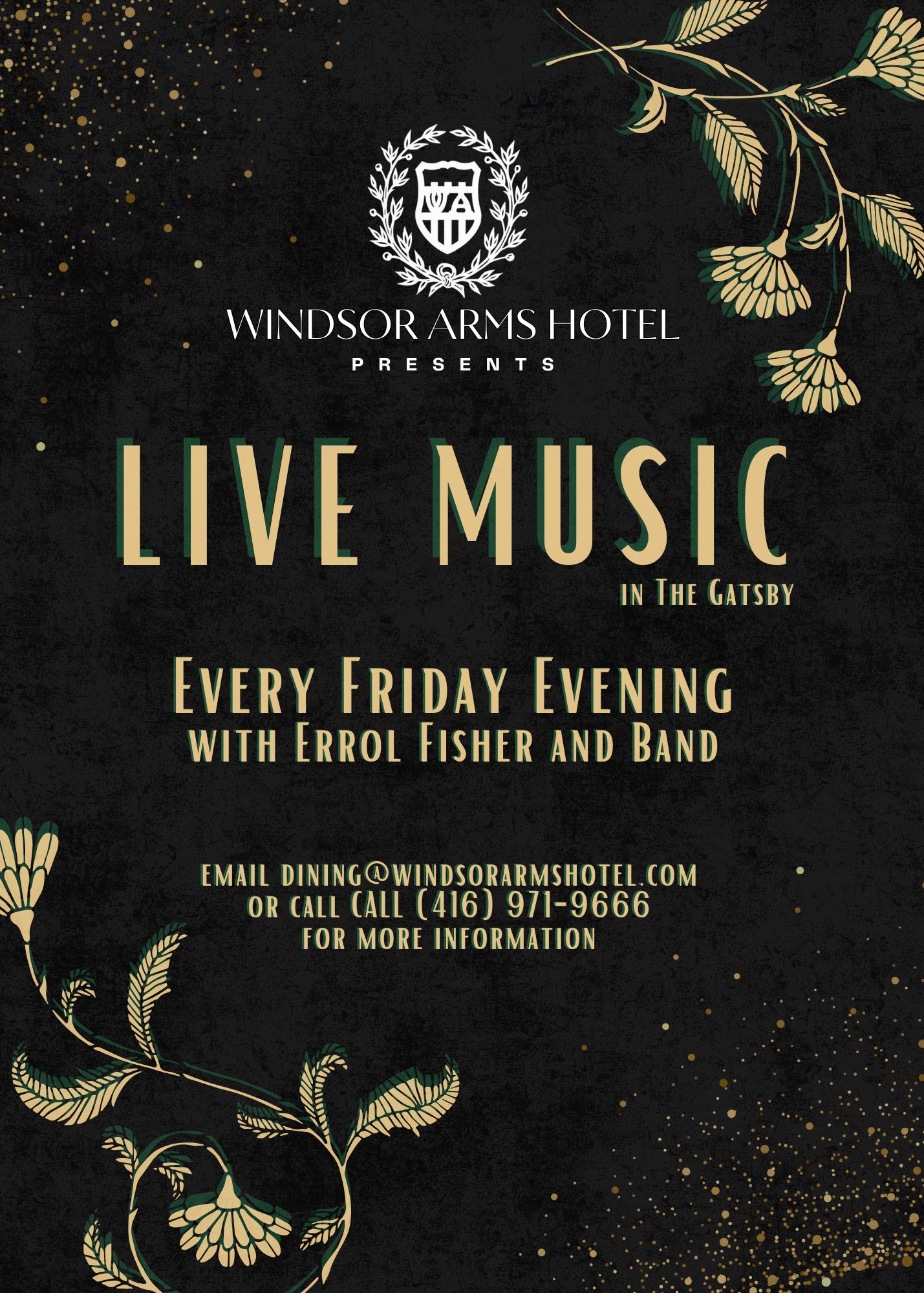 Live Music Poster Live Music poster