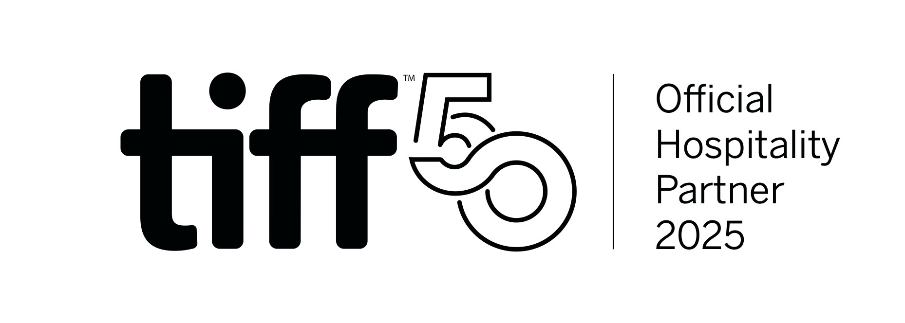 TIFF 50th anniversary Official Hospitality Partner 2025